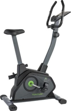Tunturi Cardio Fit B35 Hometrainer - Fitnessfiets - 8 Weerstandsniveaus - Hartslagmonitor - Ergonomisch - Verstelbaar Stuur - Transportwielen