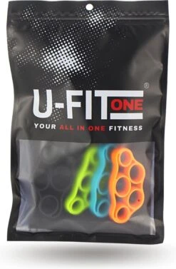 U-Fit One 4 Delige Vingertrainer Set - Krachttrainer - Gitaarspelen - Pianospelen - Onderarm - Spieren - Polstrainer - Handtrainer - Griptrainer - RSI - Finger Expander - Fingertrainer - Finger Exercise -Fitnessapparatuur Serie Winkel 786x1200