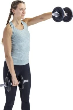 RS Sports Dumbellset - Halterset Met Gewichten - Totaal 40 Kg - 2 Stangen - Zwart 5 RS Sports Dumbellset - Halterset Met Gewichten - Totaal 40 Kg - 2 Stangen - Zwart -Fitnessapparatuur Serie Winkel 796x1200 6