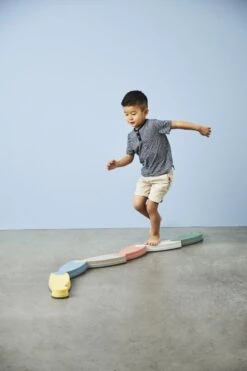 Gonge Loopbaan Smalle Rivierstenen Nordic - Pastel -Fitnessapparatuur Serie Winkel 800x1200 16