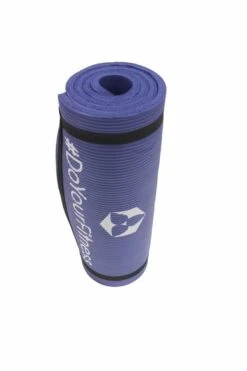 #DoYourFitness - Dikke Fitness Mat Perfect Voor Pilates, Aerobics, Yoga - »Yamuna« - Non-slip, Duurzaam, Huidvriendelijk, Slijtvast - 183 X 61 X 1,5 Cm - Blauw -Fitnessapparatuur Serie Winkel 800x1200 19