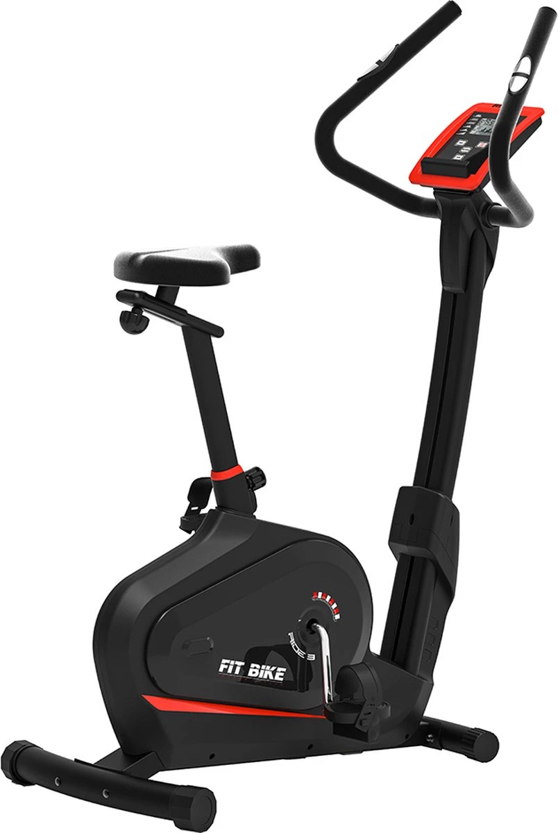 FitBike Ride 3 - Hometrainer - Fitness Fiets - Incl. trainingscomputer - Lage instap FitBike Ride 3 - Hometrainer - Fitness Fiets - Incl. Trainingscomputer - Lage Instap -Fitnessapparatuur Serie Winkel