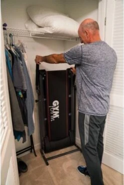 Gymform Slim Fold PRO - Loopband Inklapbaar - Opvouwbaar - Wandelband - LCD Display - Met Hartslagmeter 14 Gymform Slim Fold PRO - Loopband Inklapbaar - Opvouwbaar - Wandelband - LCD Display - Met Hartslagmeter -Fitnessapparatuur Serie Winkel 805x1200 1