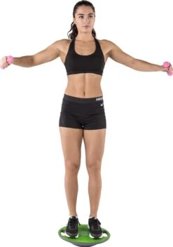 Tunturi Balans Bord - Balance Board - Met Handgrepen - Groen/Zwart - Incl. Gratis Fitness App -Fitnessapparatuur Serie Winkel 841x1200 2