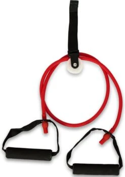 Fitness Tube - Medium | Rood | Schoudertrainer | Schouder Katrol