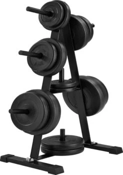 TecTake - Rek Voor Halterschijven - Halterschijvenrek - Zwart -402600 -Fitnessapparatuur Serie Winkel 847x1200 1