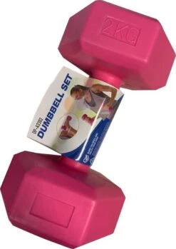 Merkloos Dumbbells - Set Van 2x 2kg - Roze 6 Merkloos Dumbbells - Set Van 2x 2kg - Roze -Fitnessapparatuur Serie Winkel 850x1200