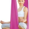 Yoga Aerial Swing Hangmat Compleet Systeem Met 3 Sets Handgrepen Gewicht Tot 300kg Roze -Fitnessapparatuur Serie Winkel 866x1200
