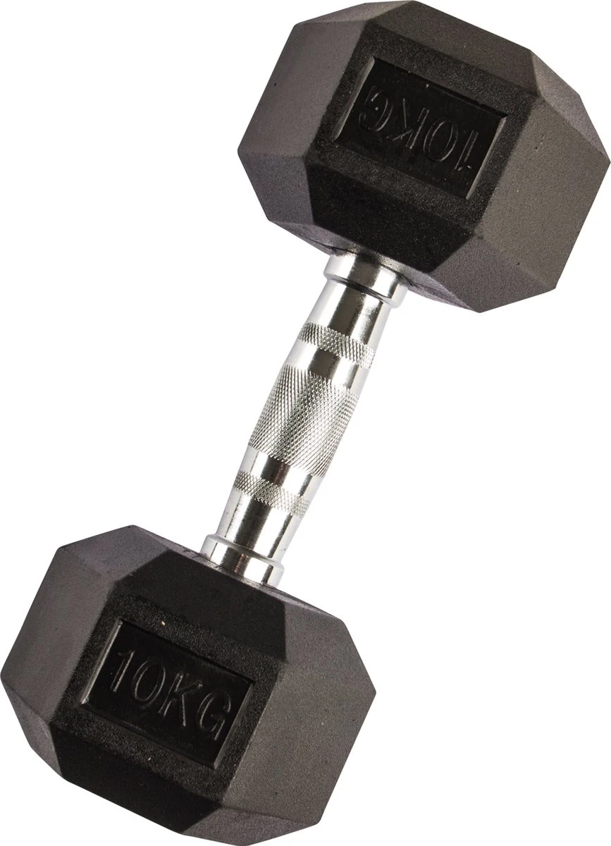 VirtuFit Hexa dumbbell Pro - Gewichten - Fitness - 10 kg - Per stuk VirtuFit Hexa Dumbbell Pro - Gewichten - Fitness - 10 Kg - Per Stuk -Fitnessapparatuur Serie Winkel 867x1200 3