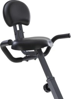 Tunturi Cardio Fit B25 X Bike - Hometrainer Met Rugleuning - Fitnessfiets Opvouwbaar - 8 Weerstandsniveaus - Tablethouder -Fitnessapparatuur Serie Winkel 871x1200