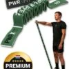 FITELASTIX® Premium Weerstandsband Lang - Alles In 1 - Full Body - Voor Elk Niveau - Resistance Band - Fitness Elastiek - Sport Elastiek Fitness - Met Handvatten - Inclusief Instructievideo's - Groen -Fitnessapparatuur Serie Winkel 883x1200 3