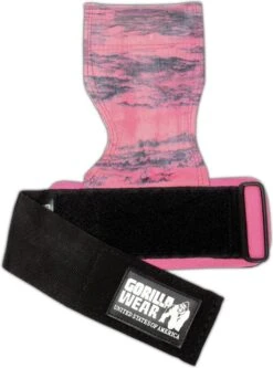 Womens Lifting Grip Roze Grijs Gorilla Wear -Fitnessapparatuur Serie Winkel 890x1200 2