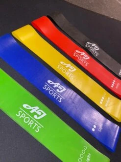 AJ-Sports Latex Weerstandsbanden - Booty Bands - Fitness Elastiek - Weerstandbanden - Set Van 5 Weerstandsbanden - 5 Verschillende Weerstanden - Resistance Band - Fitness Band - Fitness - Workout - Inclusief Draagtas -Fitnessapparatuur Serie Winkel 900x1200 14