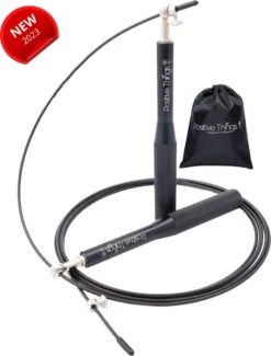 Positive Things Professioneel Crossfit & Fitness Springtouw – Jump Rope – Speedrope – Verstelbaar – Zwart 9 Positive Things Professioneel Crossfit & Fitness Springtouw – Jump Rope – Speedrope – Verstelbaar – Zwart -Fitnessapparatuur Serie Winkel 913x1200 1