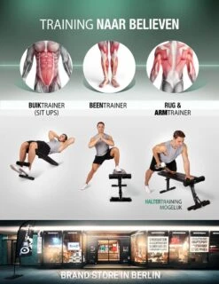 Sportstech BRT100 - Halterbank - Buiktrainer - Fitnessbank- Trainingsbank 6 Sportstech BRT100 - Halterbank - Buiktrainer - Fitnessbank- Trainingsbank -Fitnessapparatuur Serie Winkel 926x1200 1