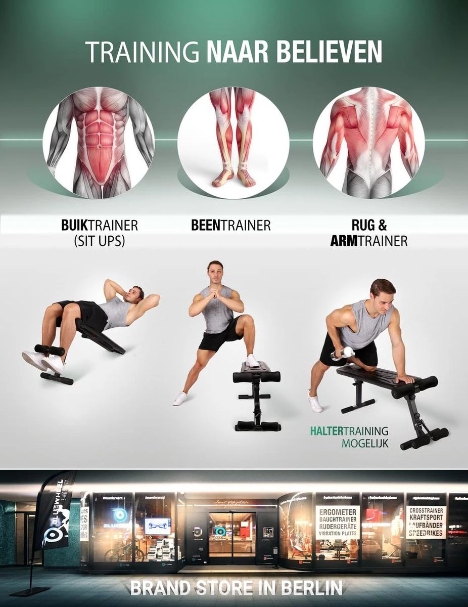 Sportstech BRT100 - halterbank - buiktrainer - fitnessbank- trainingsbank Sportstech BRT100 - Halterbank - Buiktrainer - Fitnessbank- Trainingsbank -Fitnessapparatuur Serie Winkel 926x1200 1