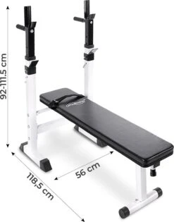 Physionics - Halterbank - Dips Bank - Bankdruk - Buiktrainer - Rugtrainer - Gewicht Heffen - Antislip - Verstelbaar -Fitnessapparatuur Serie Winkel 940x1200 7