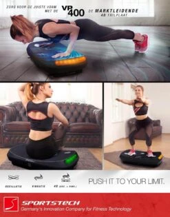 Sportstech Germany - 4D-trilplaat VP400 Met Uniek Gebogen Ontwerp 4 Sportstech Germany - 4D-trilplaat VP400 Met Uniek Gebogen Ontwerp -Fitnessapparatuur Serie Winkel 941x1200