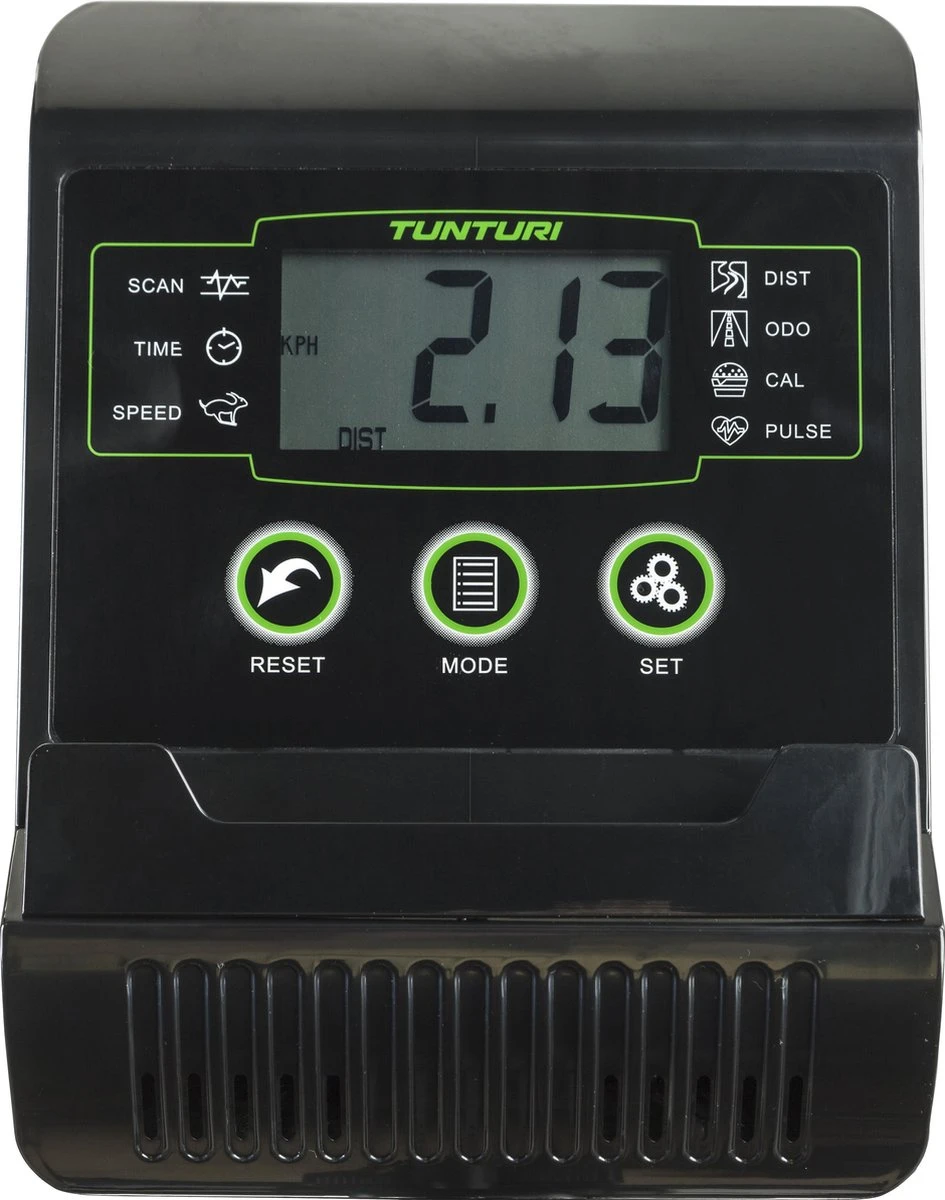 Tunturi Cardio Fit C30 Crosstrainer - Fitness trainer met 8 weerstandsniveaus - Voorzien van hartslagmeter en tablethouder Tunturi Cardio Fit C30 Crosstrainer - Fitness Trainer Met 8 Weerstandsniveaus - Voorzien Van Hartslagmeter En Tablethouder -Fitnessapparatuur Serie Winkel