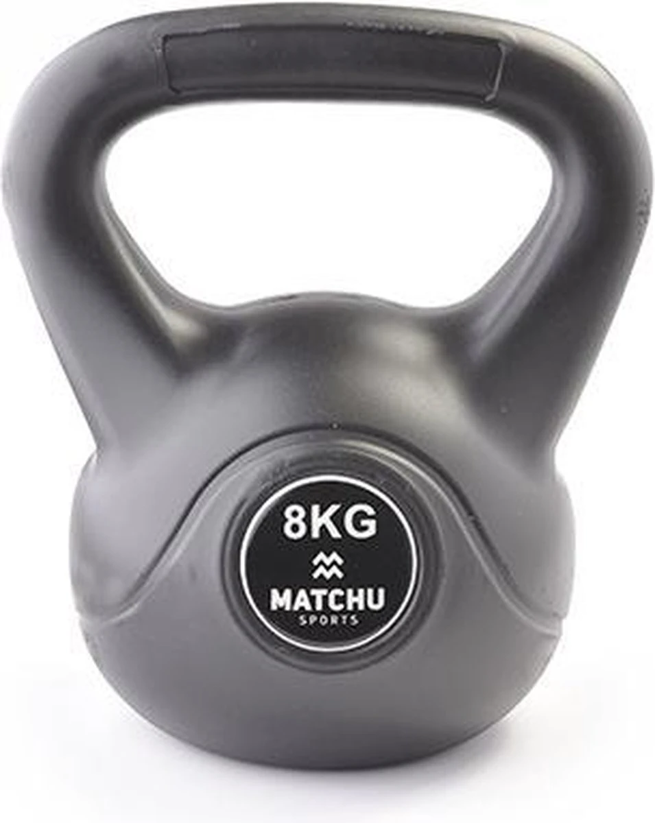 Matchu Sports - Kettlebell - Full body workout - Kettlebell 8kg - Gewichten - Zwart Matchu Sports - Kettlebell - Full Body Workout - Kettlebell 8kg - Gewichten - Zwart -Fitnessapparatuur Serie Winkel 955x1200 2