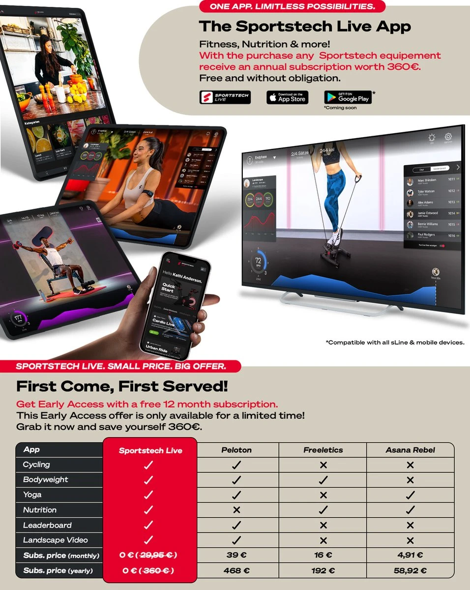 Sportstech STX300 | stepper | home fitness thuis | inclusief trekkoorden Sportstech STX300 | Stepper | Home Fitness Thuis | Inclusief Trekkoorden -Fitnessapparatuur Serie Winkel 956x1200 2