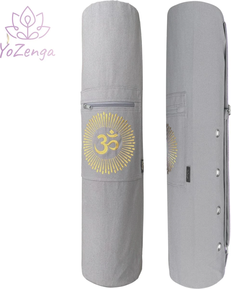 YoZenga yogatas | Ohm Sandy Grey met trekkoord | Sporttas | Yoga koker tas YoZenga Yogatas | Ohm Sandy Grey Met Trekkoord | Sporttas | Yoga Koker Tas -Fitnessapparatuur Serie Winkel 959x1200 14