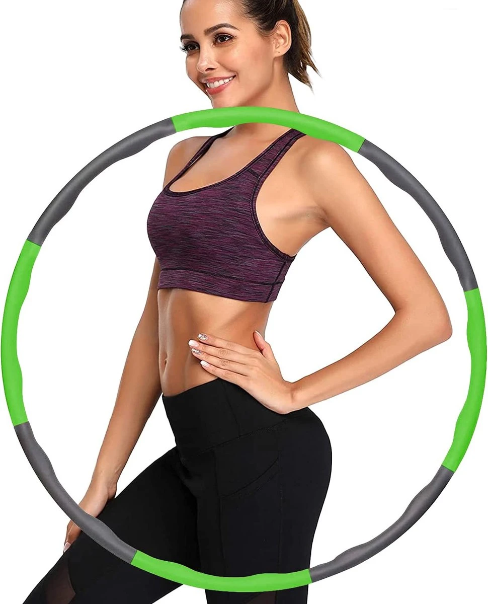 Fitness Hoelahoep - 1 KG - Ø 95 cm - grijs - Sport Hoepel - Thuis - Sporten - Gym Fitness Hoelahoep - 1 KG - Ø 95 Cm - Grijs - Sport Hoepel - Thuis - Sporten - Gym -Fitnessapparatuur Serie Winkel