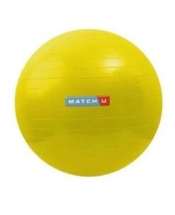 Matchu Sports - Fitness Bal - Ø 45 Cm - Gymbal - Zitbal - Inclusief Pomp - Geel 4 Matchu Sports - Fitness Bal - Ø 45 Cm - Gymbal - Zitbal - Inclusief Pomp - Geel -Fitnessapparatuur Serie Winkel 974x1200 2