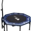 FOXSPORT Trampoline - Jump - Fitness - Volwassene Of Kindertrampoline - Fitness Trampoline Met Handvat - Mini Trampoline - Kleine Trampoline - Sport Trampoline - Inclusief Handgrip - Fitnesstrampolines - 119 Cm