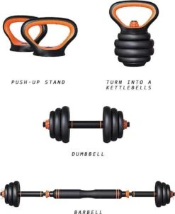 Active Panther Dumbbell Set 40 Kg - Zwart/Oranje Verstelbare Halter, Dumbbell & Kettlebell Stang 40 Kg Totaal 6 Active Panther Dumbbell Set 40 Kg - Zwart/Oranje Verstelbare Halter, Dumbbell & Kettlebell Stang 40 Kg Totaal -Fitnessapparatuur Serie Winkel 985x1200 1